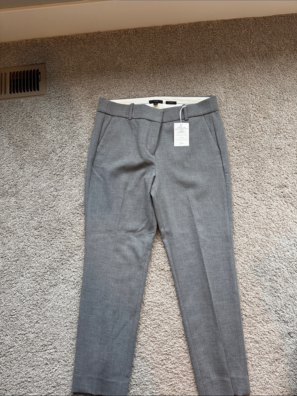 J. Crew women’s Gray Tailored Dress Pants